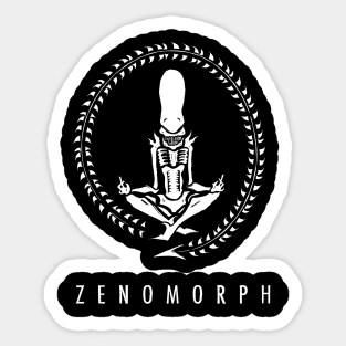 Zenomorph (dark) Sticker